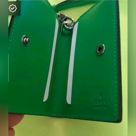 Gucci "Jumbo" GG Logo CARD Holder On Lanyard NIB - Picture 4 of 6